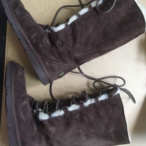 Chocolate Brown Appalachian Lace-Up UGG Boots